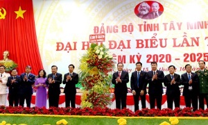 Đại hội đại biểu Đảng bộ tỉnh Tây Ninh lần thứ XI, nhiệm kỳ 2020-2025: Đồng chí Nguyễn Thành Tâm tái đắc cử Bí thư Tỉnh ủy